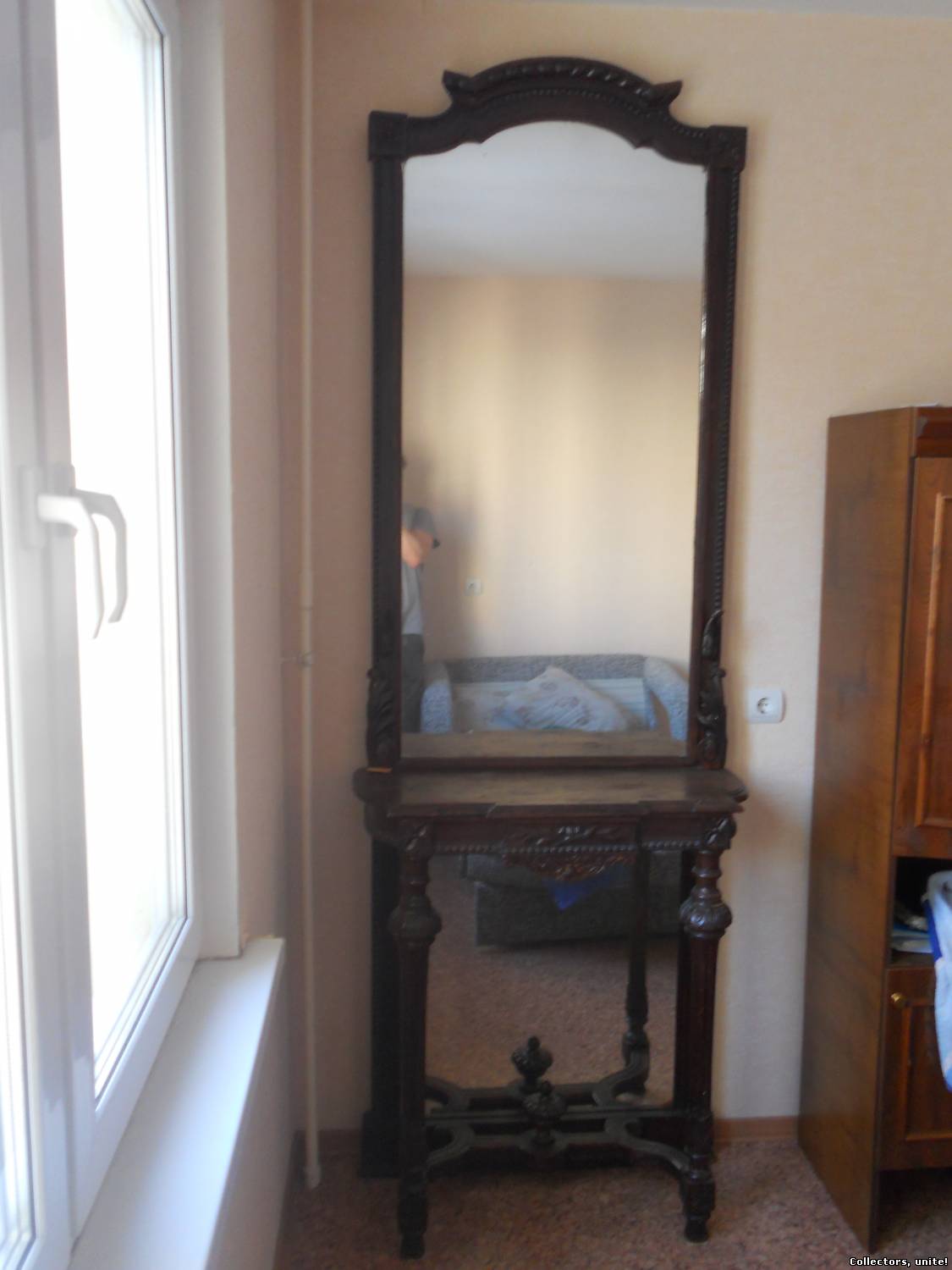 Старинное, антикварное зеркало: напольные, настенные, в рамах