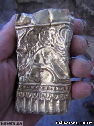 В селе Нетеребка нашли скифское золото