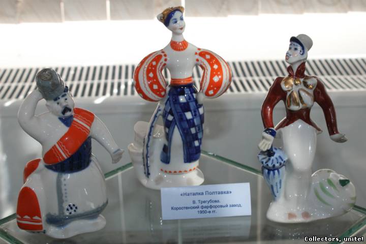 Выставка советского фарфора в Новосибирском краеведческом музее