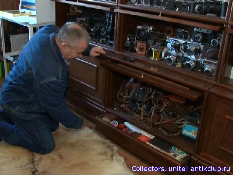 Инженер из Иркутска Александр Тарановский собрал уникальную коллекцию фотоаппаратов