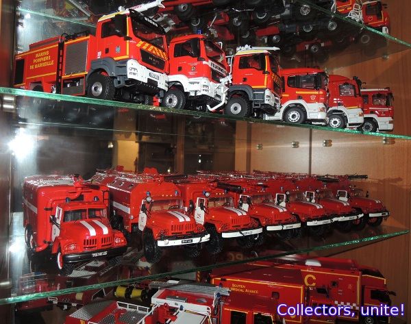 Самая большая в мире коллекция моделей пожарной техники у уфимского коллекционера