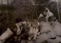 Подразделение разведчиков март 1944 г.