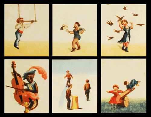 Коллекционер старинных оптических иллюзий Дик Бальцер